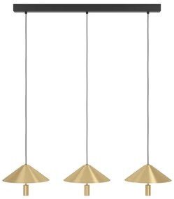 Eglo 390272 - LED Dimmelhető csillár zsinóron PARAGUAY 3xLED/12W/230V 3000K arany