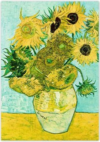Poszterek 70x100 Van Gogh napraforgók