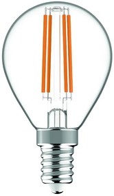 Avide LED Filament Mini Globe 4.9W E14 WW 2700K Super High Lumen