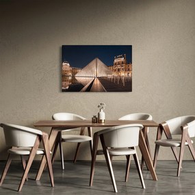 Kép - Louvre éjjel (90x60 cm)
