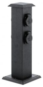 EGLO 93426 - kültéri kert oszlop aljzatokkal SCHUKO IP44