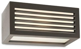 Redo 9898 - Kültéri fali lámpa  BRICK 1xE27/23W/230V IP54 szürke