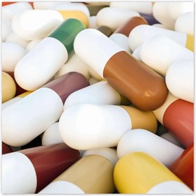 Poszterek 140x140 Egy halom orvosi tabletta