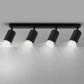 Brilagi - Fürdőszobai spotlámpa SELE 4xGU10/30W/230V IP44 fekete