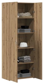 Magas Szekrény Kézműves Tölgy 70x42.5x185 cm Engineered Wood