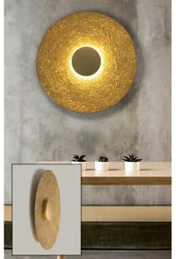 LED fali lámpa SOLE LED/16W/230V átm. 65 cm arany