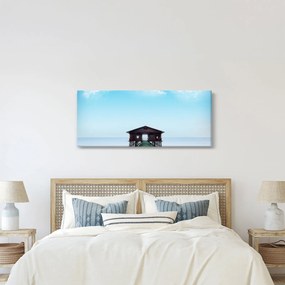 Kép a házról a tengeren (120x50 cm)