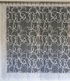 Mg Függöny 4388 Fehér 280x175 kész szalaggal lengyel