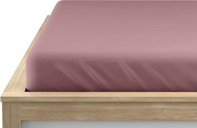 Jersey gumis lepedő lycrával sötétlila 90 x 200 cm