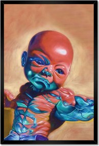 Poszterek keretben 40x60 Graffiti Utcaművészet