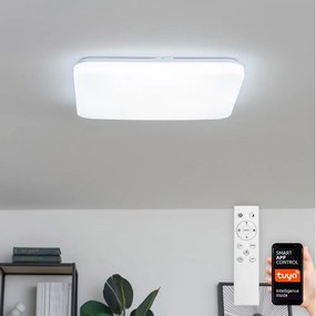 Brilagi - LED dimmelhető mennyezeti lámpa SMART LED/24W/230V 43x43 cm Wi-Fi Tuya + távirányító