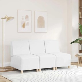 fehér műbőr fotel 55 cm