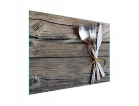 Üveg Vágódeszka 30x22 Evőeszközök Edzett Üveg