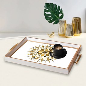 Üveg tálca, 38×24 cm – TPB9802