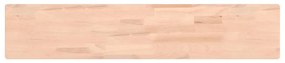 tömör bükkfa fali polc 100 x 20 x 4 cm