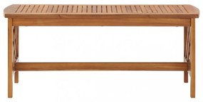 tömör akácfa dohányzóasztal 102 x 50 x 43 cm