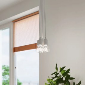 Csillár zsinóron DIEGO 3xE27/60W/230V