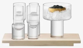 LSA International Adókészlet Vodka d 27 cm, átlátszó/hamvas - LSA nemzetközi