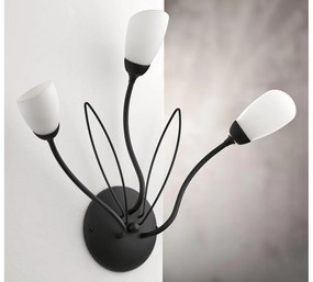 Jupiter 2059 - GLORIOSA fali lámpa 3xG9/14W/230V fekete