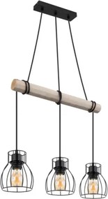 GLOBO 15326-3H MINA Vintage Függesztett Lámpa IP20