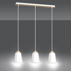 Emibig modern skandináv függeszték bolero fehér emi443/3