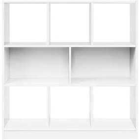 DOVARO fehér könyvespolc