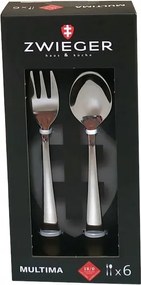 Zwieger Multima Desszert szett villák és kanál 12 részes
