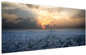 Kép - Párizs magasból (120x50 cm)