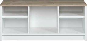 London Sapphire Oak and White cipősszekrény