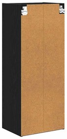 Függő szekrény Riga Fekete tölgy 40 x 29,5 x 100 cm Faanyag