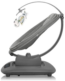 Lionelo - BLOSSOM zenélő babahinta betonszürke + távirányítóval