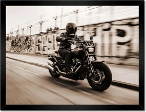 Poszterek keretben 40x30 Harley Davidson Motorkerékpár