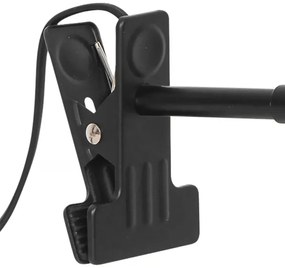 Nordlux - Csipeszes lámpa MATIS 1xE27/15W/230V fekete