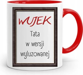 Piros Bácsi Bögre Laza Változatban, fényképes nyomattal