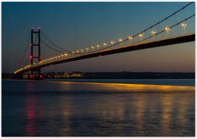 Poszterek 100x70 Megvilágított híd