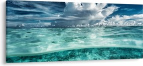 Kép - Kilátás a tengerszint alá (120x50 cm)