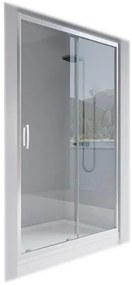 Vela Banyo KAYRA zuhany tolóajtó - 6 mm víztiszta vízlepergető üveggel - 120 x 200 cm