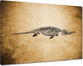 Festmények 100x70 Dinoszaurusz őstörténet Dino