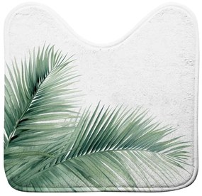 Fehér-zöld fürdőszobai kilépő WC-hez 45x45 cm Havane – douceur d'intérieur
