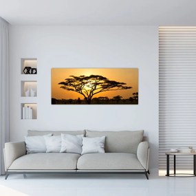 Kép - afrikai szavanna (120x50 cm)