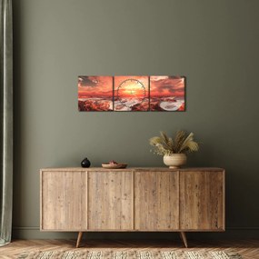 Kép - Mars (órával) (90x30 cm)
