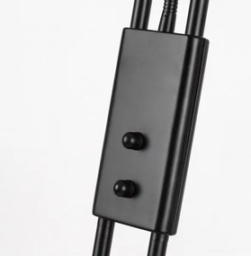 Brilagi - Fényerőszabályozható állólámpa SCARLETT 1xR7s/230W/230V + 1xG9/40W fekete