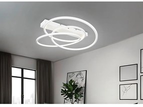 Fehér LED dimmelhető mennyezeti lámpa 49x64 cm Darvin – Trio