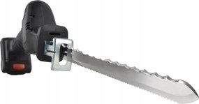 Akkumulátoros szablyafűrész hab, polisztirol és gyapjú vágásához