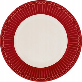 Alice Red Green Gate desszertes tányér, 17,5 cm