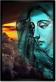 Poszterek keretben 40x60 Szűz Mária Mennyország