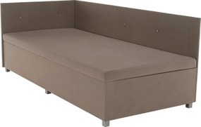 Heverő tárolóhellyel, bézses szürke, AURIA UNI