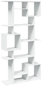 fehér szerelt fa könyvszekrény 92 x 29 x 188 cm
