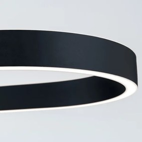 Orion - CARRARA kábellel függesztett LED csillár LED/80W/230V 2700/3000/4000K fekete