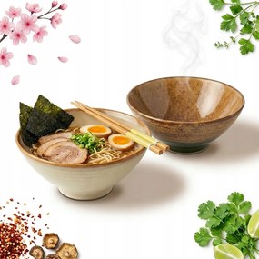 Tál Mély Tészta Leves Ramn 1L Ebéd Tál 20cm